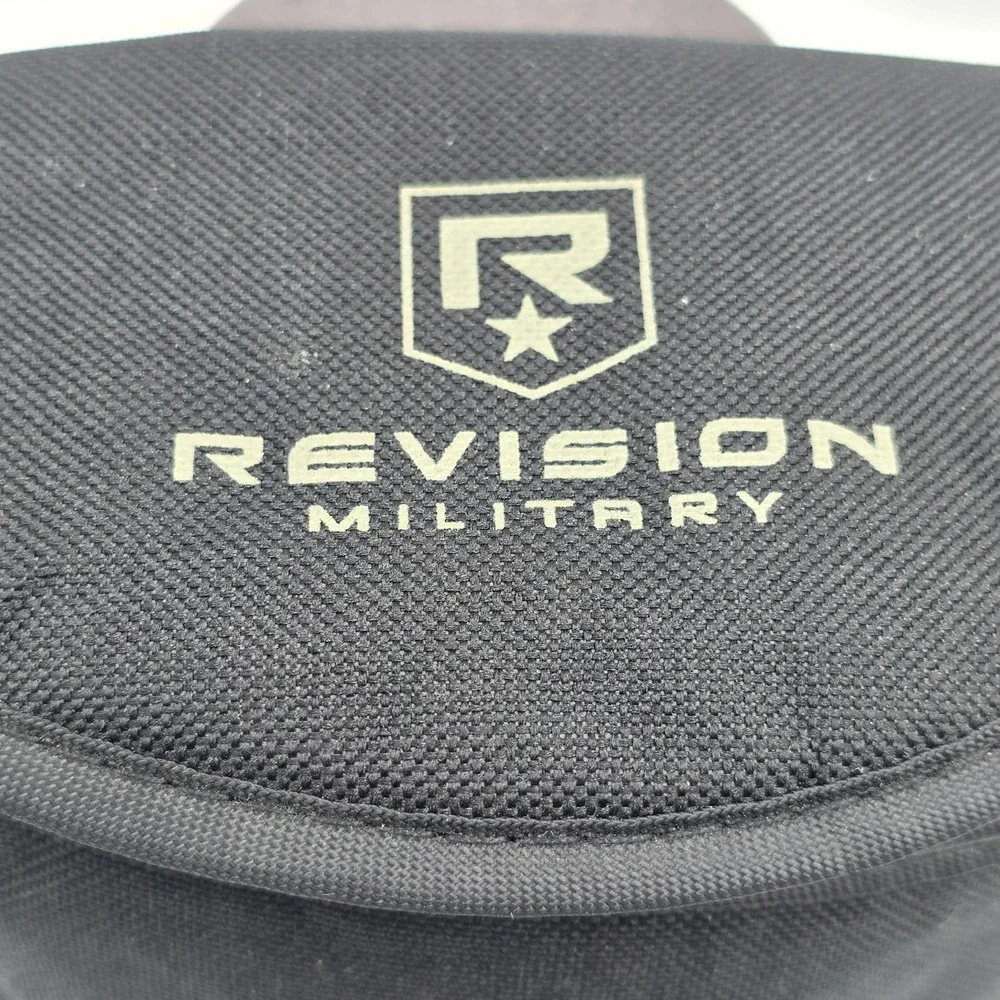 Revision Military Eyewear‎ Protective Case Black Anti-Fog Cloth Durable Outdoors